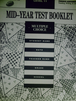 (image for) Spotlight on Literacy 5 Mid-Year Test Booklet (P)