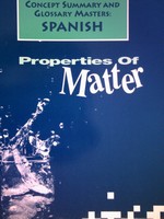 (image for) Science Turns Minds On Properties of Matter Concept Summary (P)
