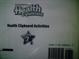 (image for) Health & Wellness 7 Health Clipboard Activities (PK)
