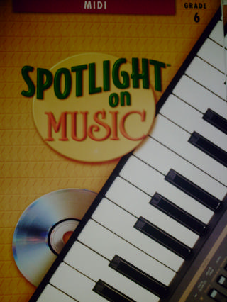 (image for) Spotlight on Music Grade 6 MIDI (P) by Woods/Mayo