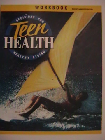 (image for) Teen Health Decisions for Healthy Living Workbook TAE (TE)(P)