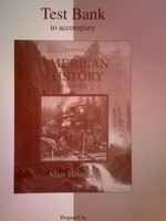 (image for) American History 11th Edition Test Bank (P) by DePalma