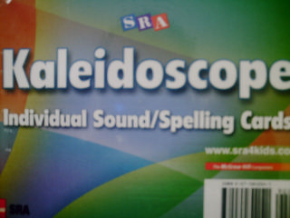 (image for) SRA Kaleidoscope Individual Sound/Spelling Cards (Pk)