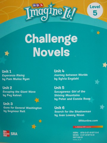 (image for) SRA Imagine It! 5 Challenge Novels (Box)