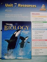 (image for) Biology the Dynamics of Life Unit 7 Resources (P)