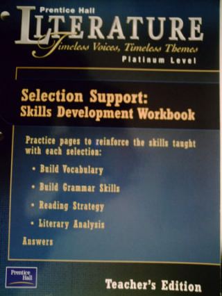 (image for) Literature Platinum Level Skills Development Workbook TE (TE)(P)