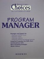 (image for) Choices in Literature Bronze Program Manager (P)