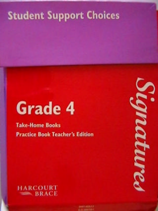 (image for) Signatures 4 Student Support Choices (PK)