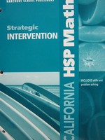 (image for) California HSP Math 3 Time-Saver Package (CA)(Pk)