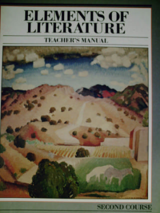 (image for) Elements of Literature 2nd Course TM (TE)(Spiral) by Beckert,
