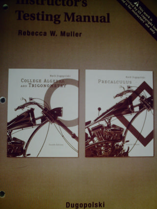 (image for) College Algebra & Trigonometry 4e & Precalculus 4e ITM (TE)(P)