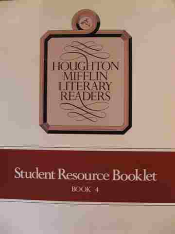 (image for) Literary Readers 4 Student Resource Booklet (P) by Durr, Pikulski, etc.