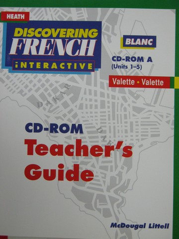 (image for) Discovering French Blanc iNTERACTIVE CD-ROM A TG (TE)(P)
