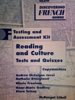 (image for) Discovering French Rouge Reading & Culture Tests & Quizzes (P)