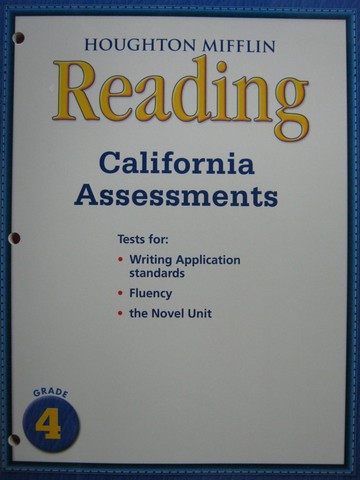 (image for) Reading 4 California Assessments (CA)(P)