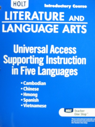 (image for) Supporting Instruction in 5 Languages Introductory Course (CA)(P