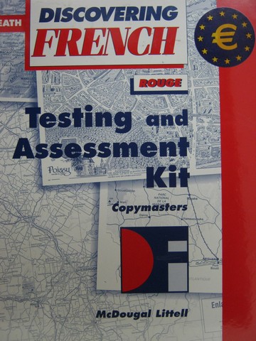 (image for) Discovering French Rouge Testing & Assessment Kit (Binder)