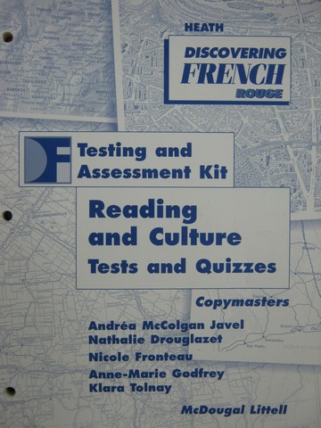 (image for) Discovering French Rouge Reading & Culture Tests & Quizzes (P)