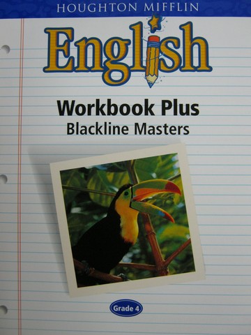 (image for) HM English 4 Workbook Plus Blackline Masters (P)