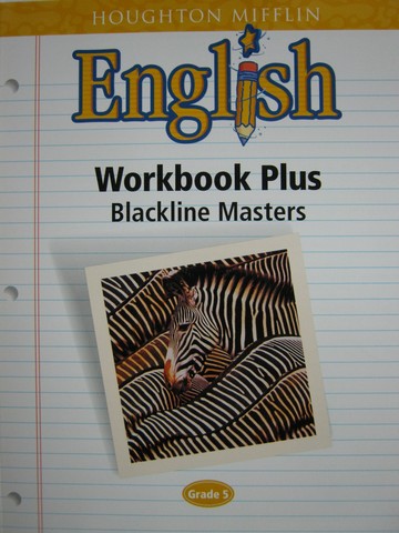 (image for) HM English 5 Workbook Plus Blackline Masters (P)