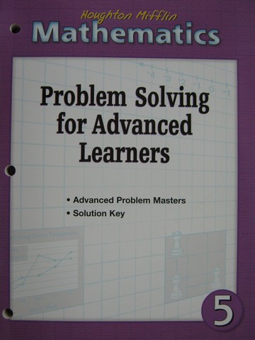 (image for) HM Mathematics 5 Problem Solving for Advanced Learners (P)
