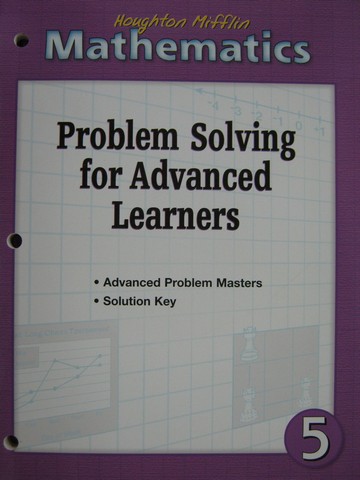(image for) HM Mathematics 5 Problem Solving for Advanced Learners (P)