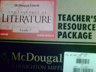 (image for) Language of Literature 7 Teacher's Resource Package (TE)(Pk)