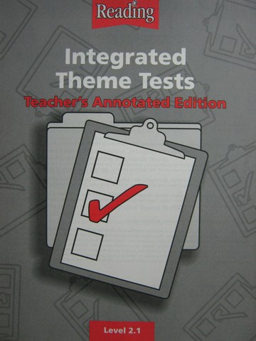 (image for) Reading 2.1 Integrated Theme Tests TAE (CA)(TE)(P)