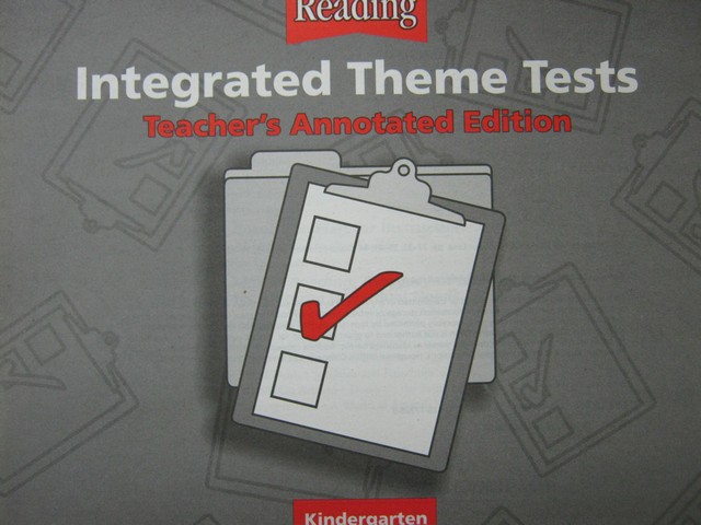 (image for) Reading K Integrated Theme Tests TAE (TE)(P)