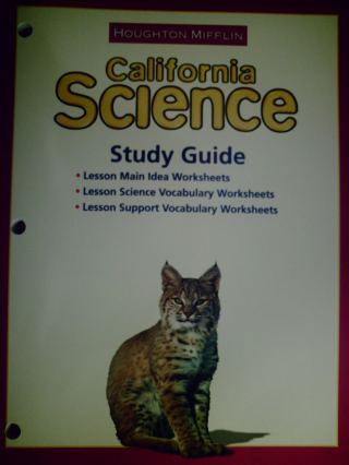 (image for) California Science 6 Study Guide with Answers (CA)(P)