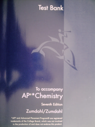 (image for) Chemistry 7th Edition AP Edition Test Bank (P)