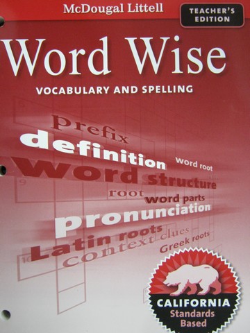 (image for) Word Wise Vocabulary & Spelling 7 TE (CA)(TE)(P) by Baumann