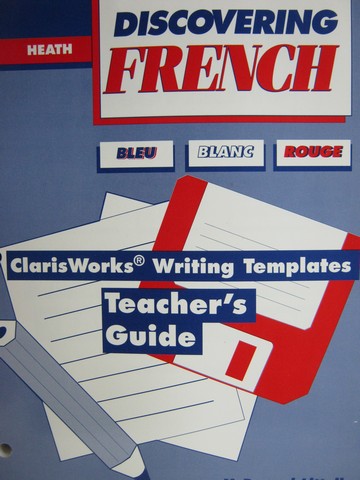 (image for) Discovering French ClarisWorks Writing Templates TG (P)