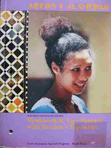 (image for) Arcos y alamedas Workbook & Tape Manual TAE (TE)(P)