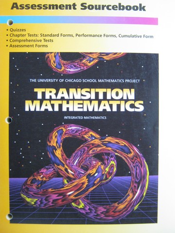 (image for) UCSMP Transition Mathematics Assessment Sourcebook (P)
