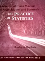 (image for) Practice of Statistics 3e Teacher's Solutions Manual (TE)(P)