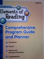 (image for) Elements of Reading A Comprehensive Program Guide & Planner (P)