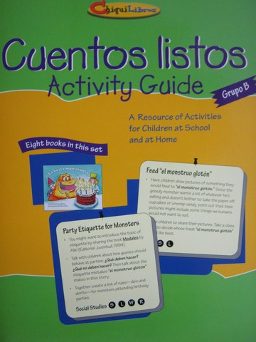 (image for) ChiquiLibros Cuentos listos Grupo B Activity Guide (P)