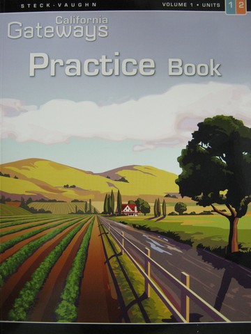 (image for) California Gateways 2 Practice Book Volume 1 (CA)(P)