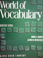 (image for) World of Vocabulary Green Level 2nd Edition (P) by Rauch,