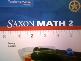 (image for) Saxon Math 2 TM Volume 1 (TX)(TE)(Spiral) by Nancy Larson