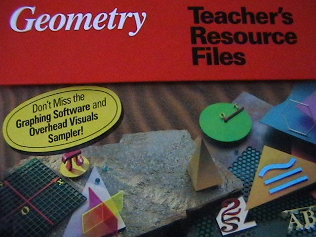 (image for) Geometry Teacher's Resource Files (TE)(Box)