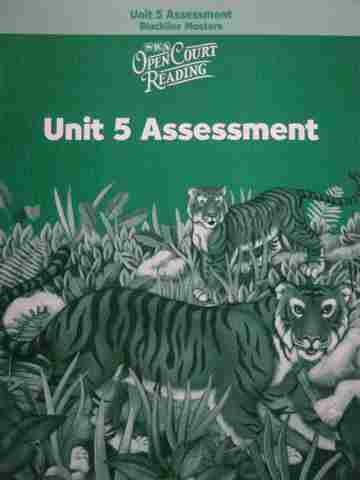 (image for) SRA Open Court Reading 2 Unit 5 Assessment BLM (P)