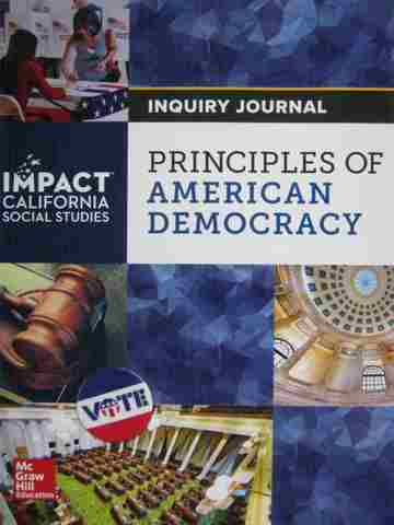 (image for) Principles of American Democracy Inquiry Journal (CA)(P)