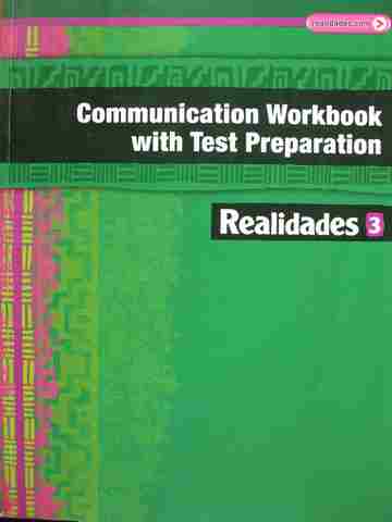 (image for) Realidades 3 Digital Edition Communication Workbook with Test Preparation (P)