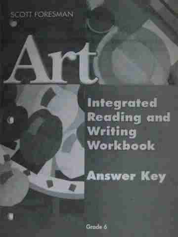 (image for) Art 6 Integrated Reading & Writing Workbook Answer Key (P) by Turner, Chapman,