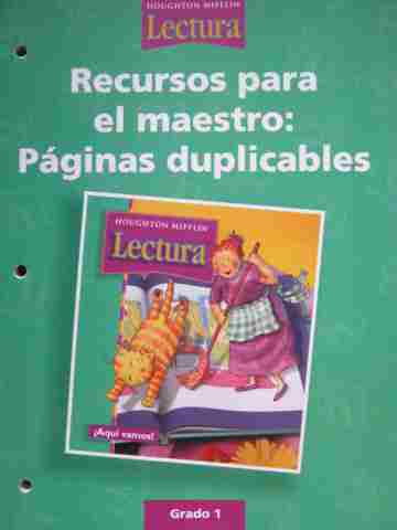 (image for) Lectura 1 Recursos para el maestro Paginas duplicables (P)
