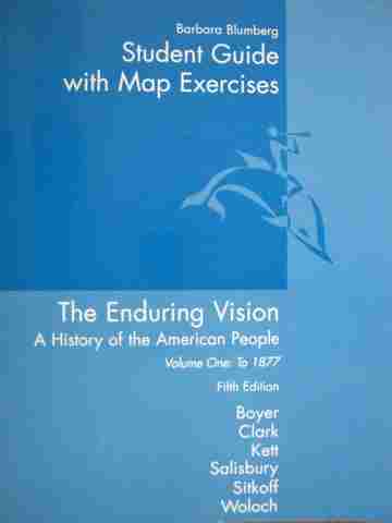 (image for) Enduring Vision Volume 1 5th Edition Study Guide with Map (P)