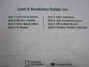 (image for) Reach Level A Vocabulary Builder Set (Pk)