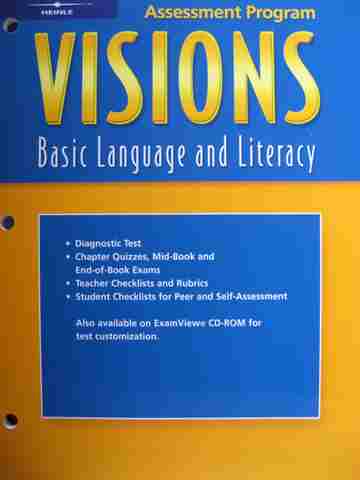 (image for) Visions Basic Assessment Program (P) by Caroline Linse & Jane Yedlin